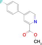 4-(4-Fluoro-phenyl)-pyridine-2-carboxylic acid methyl ester