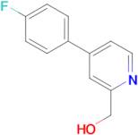 [4-(4-Fluoro-phenyl)-pyridin-2-yl]-methanol