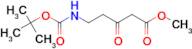 5-tert-Butoxycarbonylamino-3-oxo-pentanoic acid methyl ester