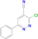3-Chloro-6-phenyl-pyridazine-4-carbonitrile