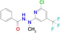 Benzoic acid N'-(6-chloro-4-trifluoromethyl-pyridin-2-yl)-N'-methyl-hydrazide