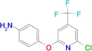 4-(6-Chloro-4-trifluoromethyl-pyridin-2-yloxy)-phenylamine