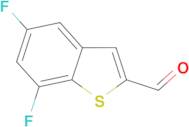 5,7-Difluoro-benzo[b]thiophene-2-carbaldehyde