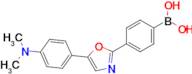 (4-(5-(4-(Dimethylamino)phenyl)oxazol-2-yl)phenyl)boronic acid