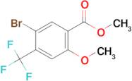 Methyl 5-bromo-2-methoxy-4-(trifluoromethyl)benzoate