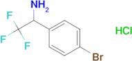 1-(4-Bromophenyl)-2,2,2-trifluoroethanamine hydrochloride