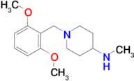 1-(2,6-Dimethoxybenzyl)-N-methylpiperidin-4-amine