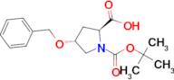 (2S,4R)-4-(Benzyloxy)-1-(tert-butoxycarbonyl)pyrrolidine-2-carboxylic acid