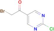 2-Bromo-1-(2-chloropyrimidin-5-yl)ethanone