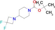 tert-Butyl 4-(3,3-difluoroazetidin-1-yl)piperidine-1-carboxylate