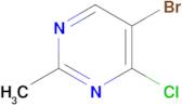 5-Bromo-4-chloro-2-methylpyrimidine