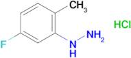 5-Fluoro-2-methylphenylhydrazine hydrochloride