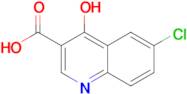 6-Chloro-4-hydroxyquinoline-3-carboxylic acid