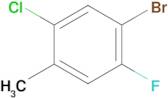 1-Bromo-5-chloro-2-fluoro-4-methylbenzene