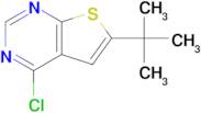 6-tert-Butyl-4-chlorothieno[2,3-d]pyrimidine