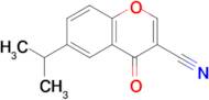 6-Isopropyl-4-oxo-4H-chromene-3-carbonitrile