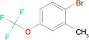 1-Bromo-2-methyl-4-(trifluoromethoxy)benzene