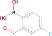 (4-Fluoro-2-formylphenyl)boronic acid