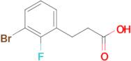 3-(3-Bromo-2-fluorophenyl)propanoic acid