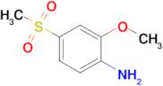 2-Methoxy-4-(methylsulfonyl)aniline