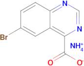 Ammonium 6-bromoquinazoline-4-carboxylate