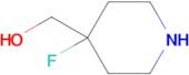 (4-Fluoropiperidin-4-yl)methanol