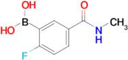 (2-Fluoro-5-(methylcarbamoyl)phenyl)boronic acid