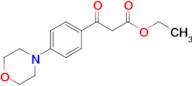 Ethyl 3-(4-morpholinophenyl)-3-oxopropanoate