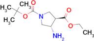 (3R,4S)-1-tert-Butyl 3-ethyl 4-aminopyrrolidine-1,3-dicarboxylate