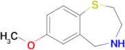 7-Methoxy-2,3,4,5-tetrahydrobenzo[f][1,4]thiazepine