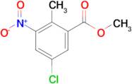 Methyl 5-chloro-2-methyl-3-nitrobenzoate