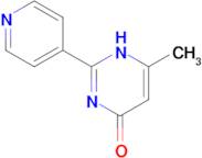 6-Methyl-2-(pyridin-4-yl)pyrimidin-4(3H)-one