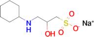 Sodium 3-(cyclohexylamino)-2-hydroxypropane-1-sulfonate