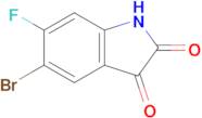 5-Bromo-6-fluoroindoline-2,3-dione