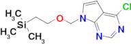 4-Chloro-7-((2-(trimethylsilyl)ethoxy)methyl)-7H-pyrrolo[2,3-d]pyrimidine