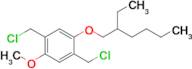 1,4-Bis(chloromethyl)-2-((2-ethylhexyl)oxy)-5-methoxybenzene