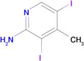 3,5-Diiodo-4-methylpyridin-2-amine