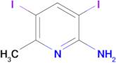 3,5-Diiodo-6-methylpyridin-2-amine