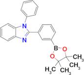 1-Phenyl-2-(3-(4,4,5,5-tetramethyl-1,3,2-dioxaborolan-2-yl)phenyl)-1H-benzo[d]imidazole