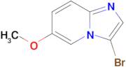 3-Bromo-6-methoxyimidazo[1,2-a]pyridine