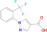 1-(2-(Trifluoromethyl)phenyl)-1H-pyrazole-4-carboxylic acid