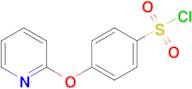 4-(Pyridin-2-yloxy)benzene-1-sulfonyl chloride