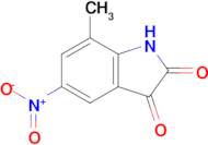 7-Methyl-5-nitroindoline-2,3-dione