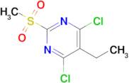 4,6-Dichloro-5-ethyl-2-(methylsulfonyl)pyrimidine