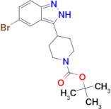 tert-Butyl 4-(5-bromo-1H-indazol-3-yl)piperidine-1-carboxylate