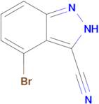 4-Bromo-1H-indazole-3-carbonitrile