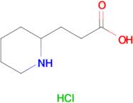 3-(Piperidin-2-yl)propanoic acid hydrochloride