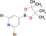 2,6-Dibromo-4-(4,4,5,5-tetramethyl-1,3,2-dioxaborolan-2-yl)pyridine