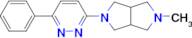 2-Methyl-5-(6-phenylpyridazin-3-yl)octahydropyrrolo[3,4-c]pyrrole