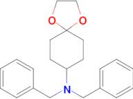 N,N-Dibenzyl-1,4-dioxaspiro[4.5]decan-8-amine